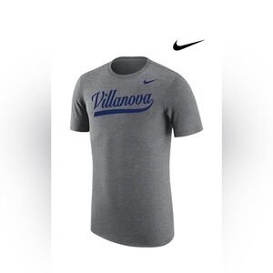 Nike EUC Men’s Villanova Wildcats Script T-Shirt XXL Gray